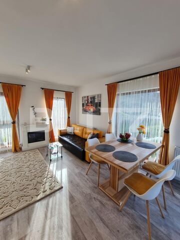 Apartament in vila, 105 mp, terasa 15 mp, vedere panoramica, gradina 150 mp, acces restrictionat