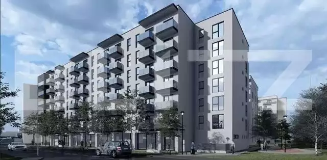 Apartament de 2 camere, 61 mp, finisat, etaj intermediar, zona Corneliu Coposu