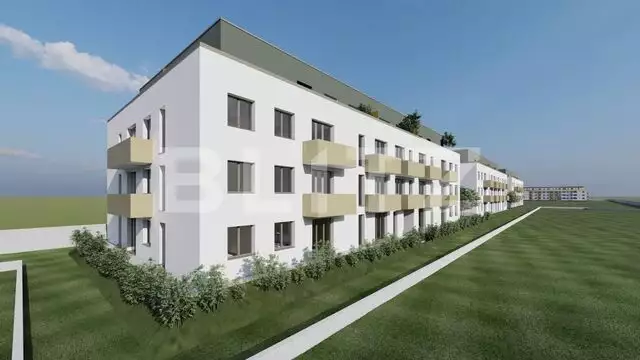 Apartament 2 cam, 42 mp terasa, parcare