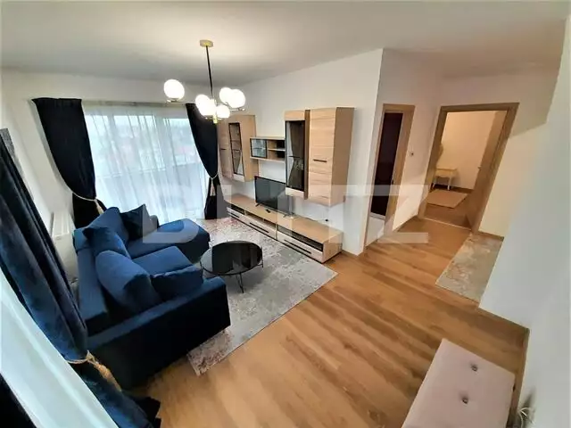 Apartament cu 2 camere, 55mp, parcare, Zona Bonjour Residence
