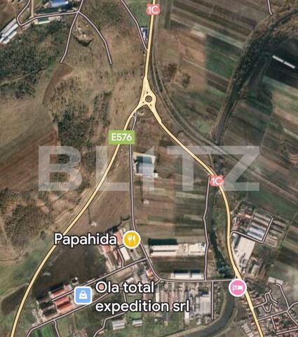 Teren pretabil hală industrială, 5800 mp, zona Apahida