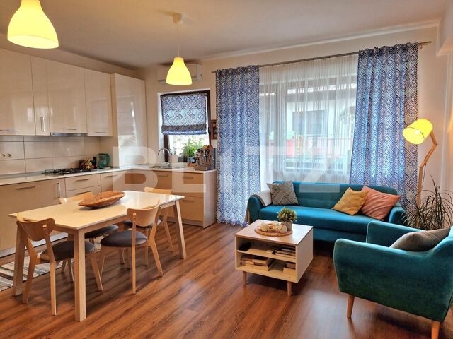 Apartament modern, 3 camere, 77mp, 2 bai, loc de parcare, zona sub Cetate
