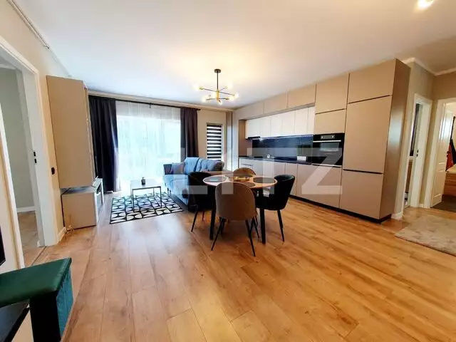 Apartament 3 camere, 70mp, mobilat utilat, terasa, zona Teilor
