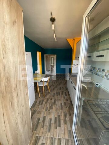 Apartament cu 2 camere, 50mp, decomandat, etaj intermediar, cu balcon, view superb, Manastur