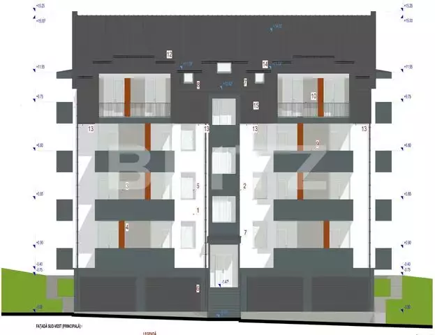 Apartament 2 camere, cu CF, 55.12 mp, rate fara dobanda, direct de la dezvoltator! - PropertyBook