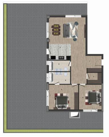 Apartament 3 camere, 94.40mp, terasa 142mp, cartier Europa!
