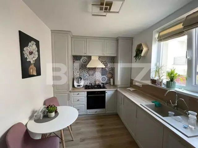 Casa cuplata, ultrafinisata modern/lux, 115 mp utili, 150 mp teren, Borhanci