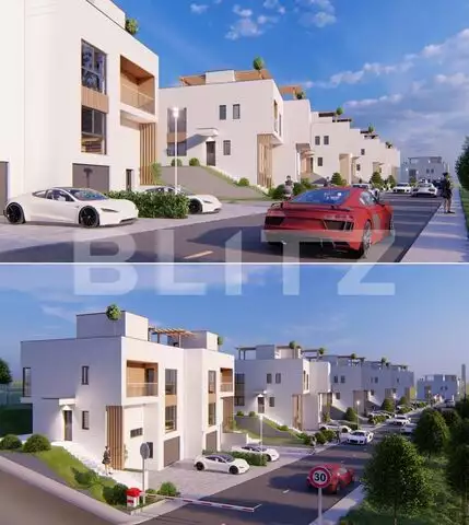 Duplex de 110 mp utili, teren 250 mp, zona Teilor!