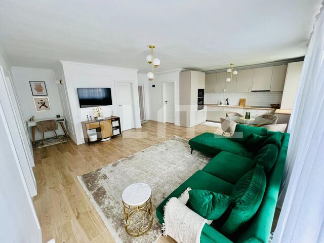 Apartament modern, 3 camere, ansamblu privat, zona Teilor