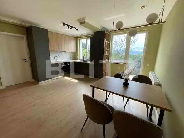 Apartament de lux, 2 camere, 50 mp, balcon, zona Vivo