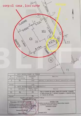 Investiție ! Casa individuala, 56 mp, teren 140 mp, zona Sălii Polivalente !  