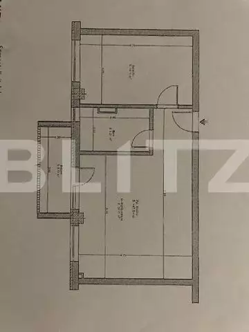 Apartament 2 camere, 47 mp, 2 parcari, etaj intermediar, zona Cetatii - PropertyBook