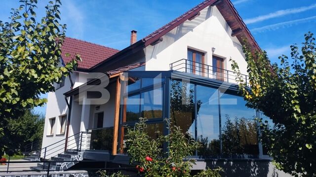 Casa premium, 240 mp utili, 800 mp teren, D