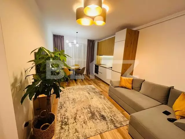 Apartament de lux 3 camere, 54 mp, etaj intermediar, parcare, zona Florilor