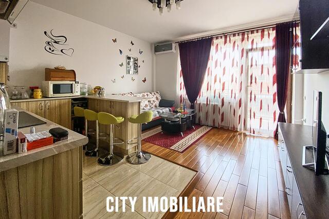 Apartament 2 camere, S-53mp+ 6mp. balcon, bloc nou, ultafinisat