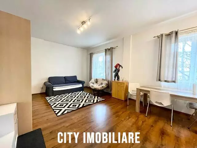 Apartament 1 camera, S- 34 mp, mobilat, utilat, Marasti