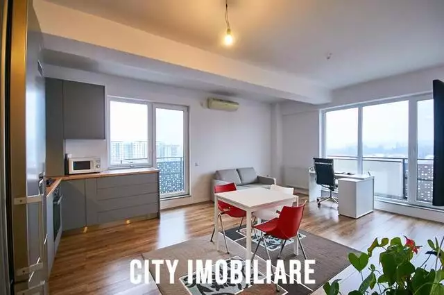 Apartament 2 camere, S-44mp+14mp terasa, bloc nou