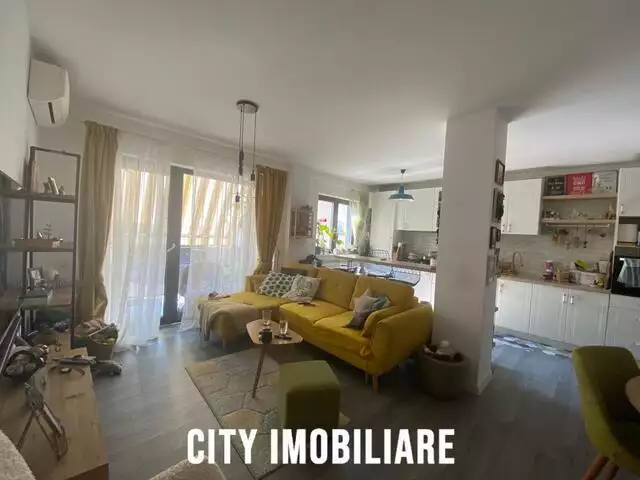Apartament 2 camere, bloc nou, parcare, mobilat, Buna Ziua