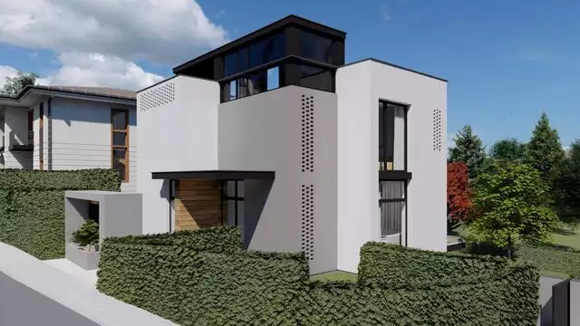 Casa individuala, teren 360 mp, garaj, terasa panoramica, Iris