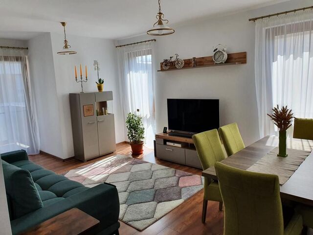 Apartament 3 camere, finisaje moderne, bloc tip vila, zona Borhanci