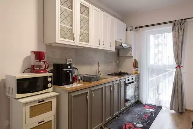 Apartament finisat si mobilat, constructie noua