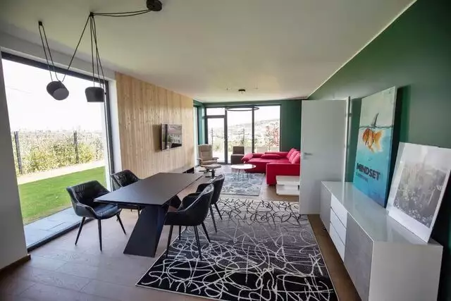 Duplex de inchiriat, ultrafinisat, gradina, Borhanci
