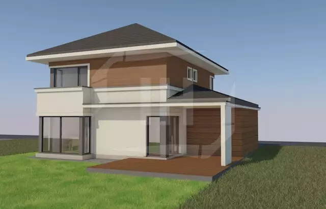 Casa individuala, 120 mp utili, 500 mp teren, garaj, zona Calea Baciului