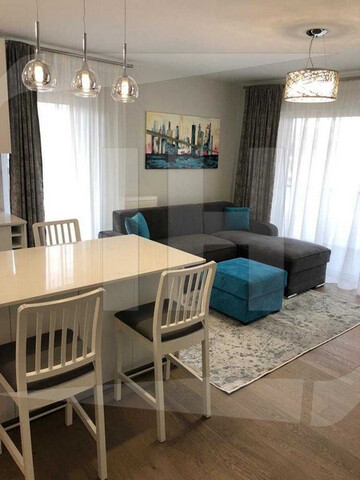 Apartament 2 camere, 55 mp, modern, parcare, zona Mon Jardin