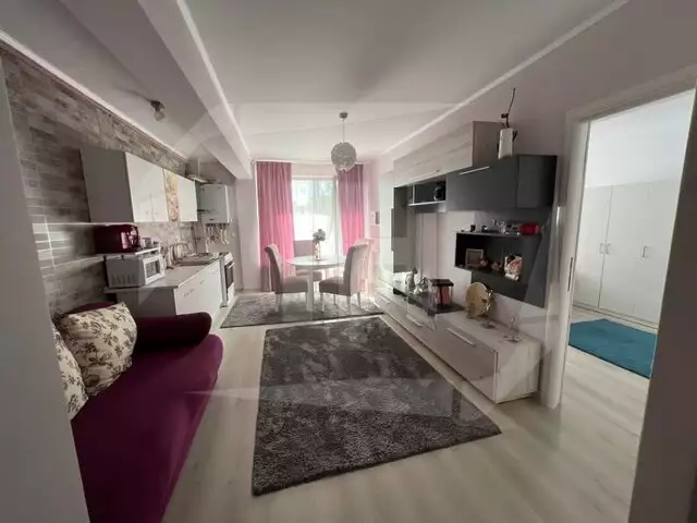 Apartament cu 2 camere mobilat si utilat, etaj intermediar, zona Calea Baciului