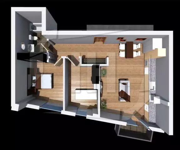 Apartament cu 3 camere, constructie noua, in zona strazii Corneliu Coposu