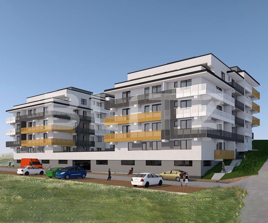 Apartament 3 camere, 68.36 mp utili + balcon de 22 mp, semifinisat! - PropertyBook
