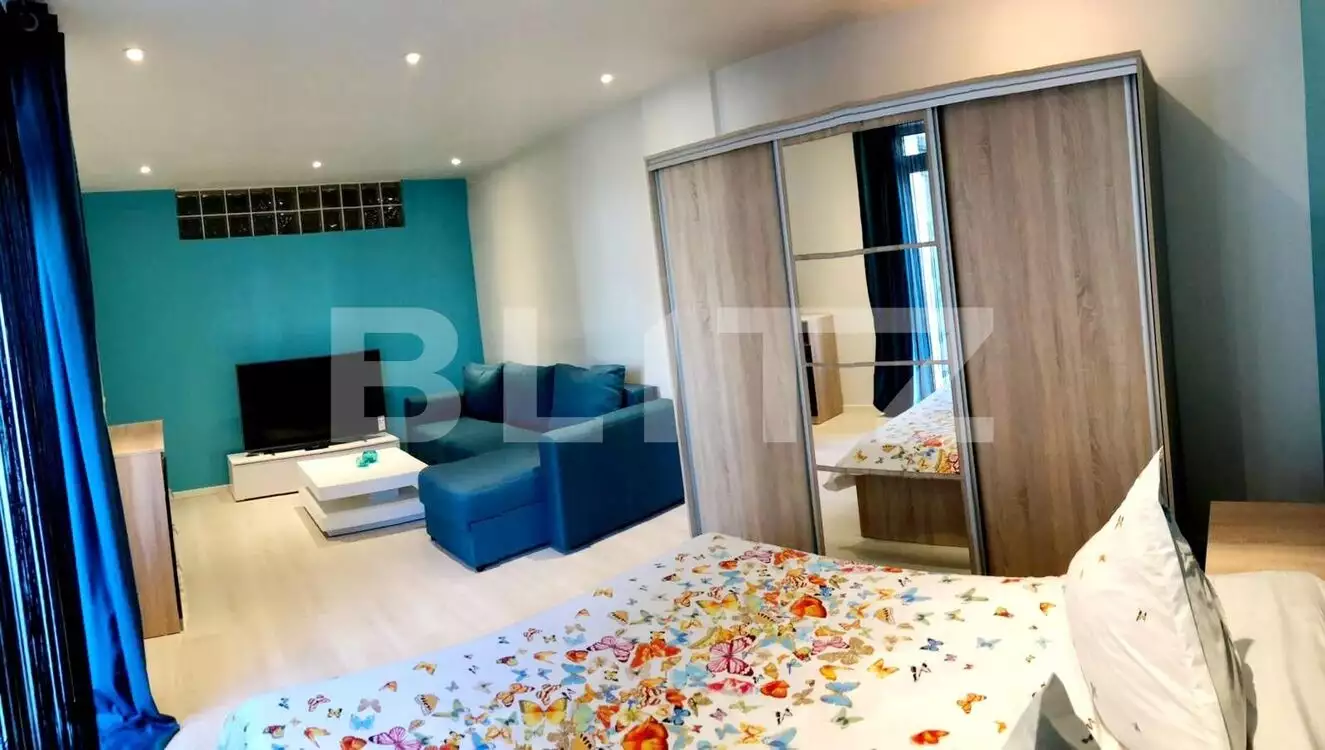 Apartament decomandat, 2 camere, gradina, parcare, zona Vivo!