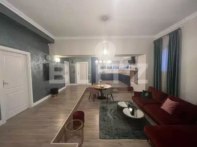 Apartament superb de 3 camere, 110 mp, curte, zona Vivo - PropertyBook
