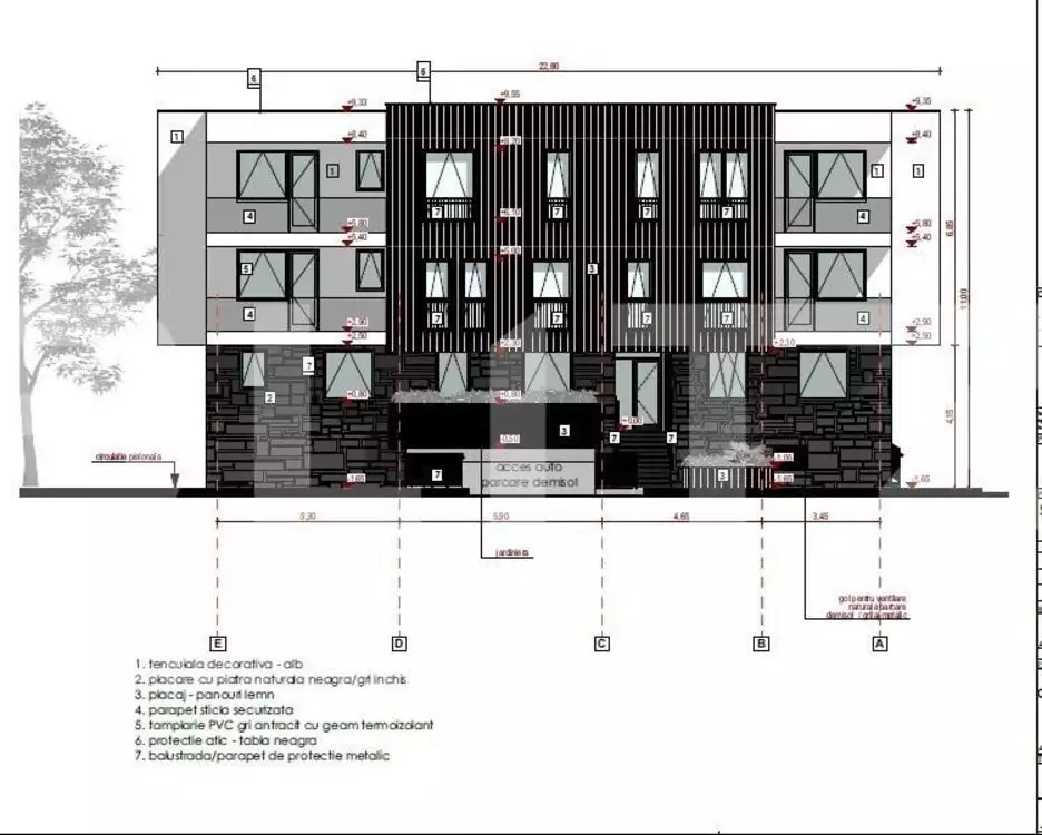 Apartament 2 camere semifinisat, 49 mp utili, zona Tineretului - PropertyBook