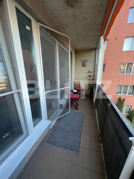 Apartament 1 cameră, 36 mp + balcon, etaj intermediar, zona Petrom 
