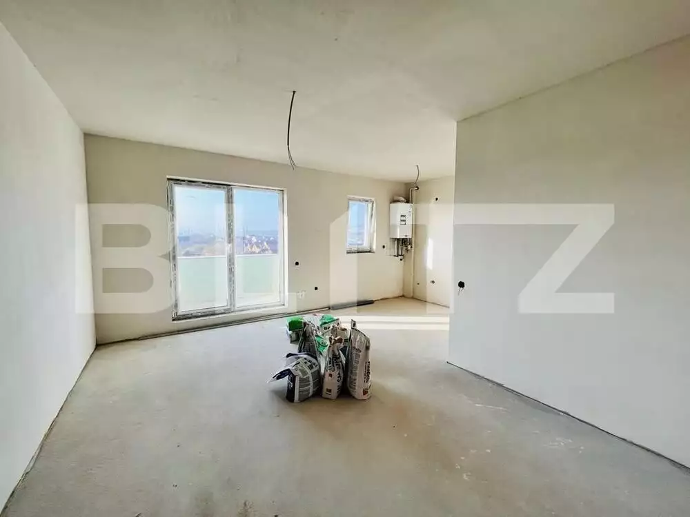 Apartament de 2 camere, CF si terasa, 20 mp, orientare sud-vest, zona Terra!