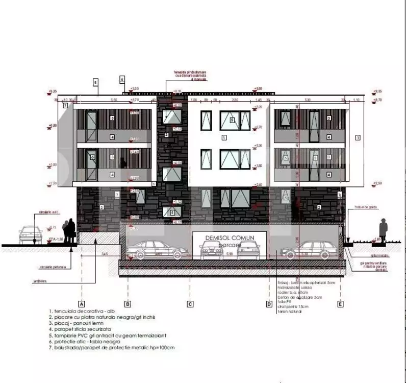 COMISION 0% Apartament 3 camere semifinisat, 72 mp, zona Somesului