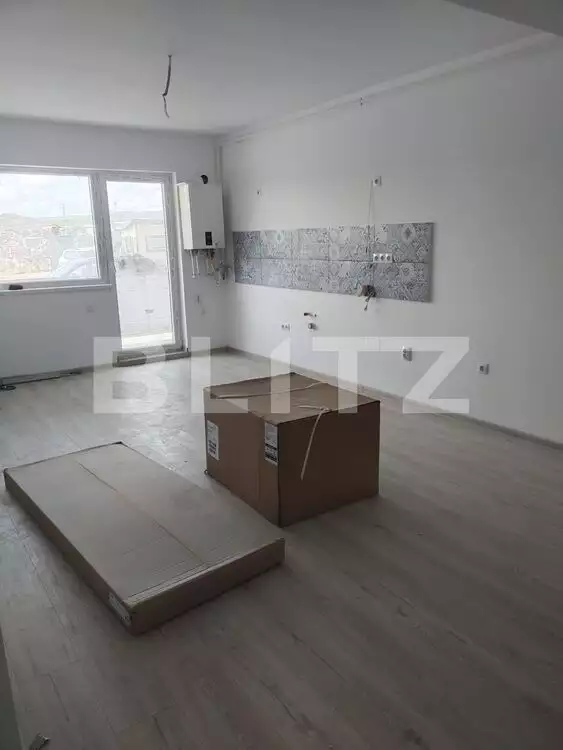 Apartament 3 camere, 58mp, semidecomandat, finalizat cu CF