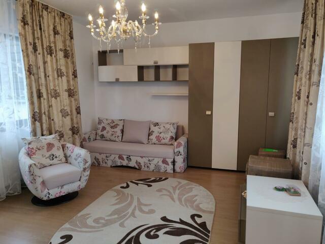 Apartament cu 1 camera, mobilat/utilat lux, 40mp + terasa de 30mp + balcon + parcare subterana, zona Romul Ladea  - PropertyBook
