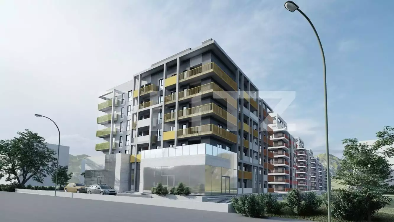 Apartament decomandat cu CF de 60 m2 cu terasa, bucatarie separata, cu priveliste , langa Vivo !