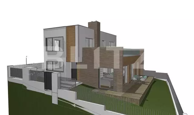 Casa individuala, semifinisat, D+P+Etaj retras, zona Romul Ladea - PropertyBook