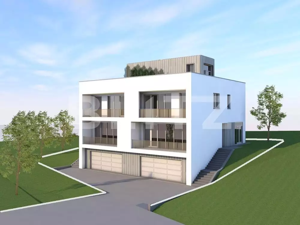 Duplex premium, 140mp, teren 290mp, zona Borhanci - PropertyBook
