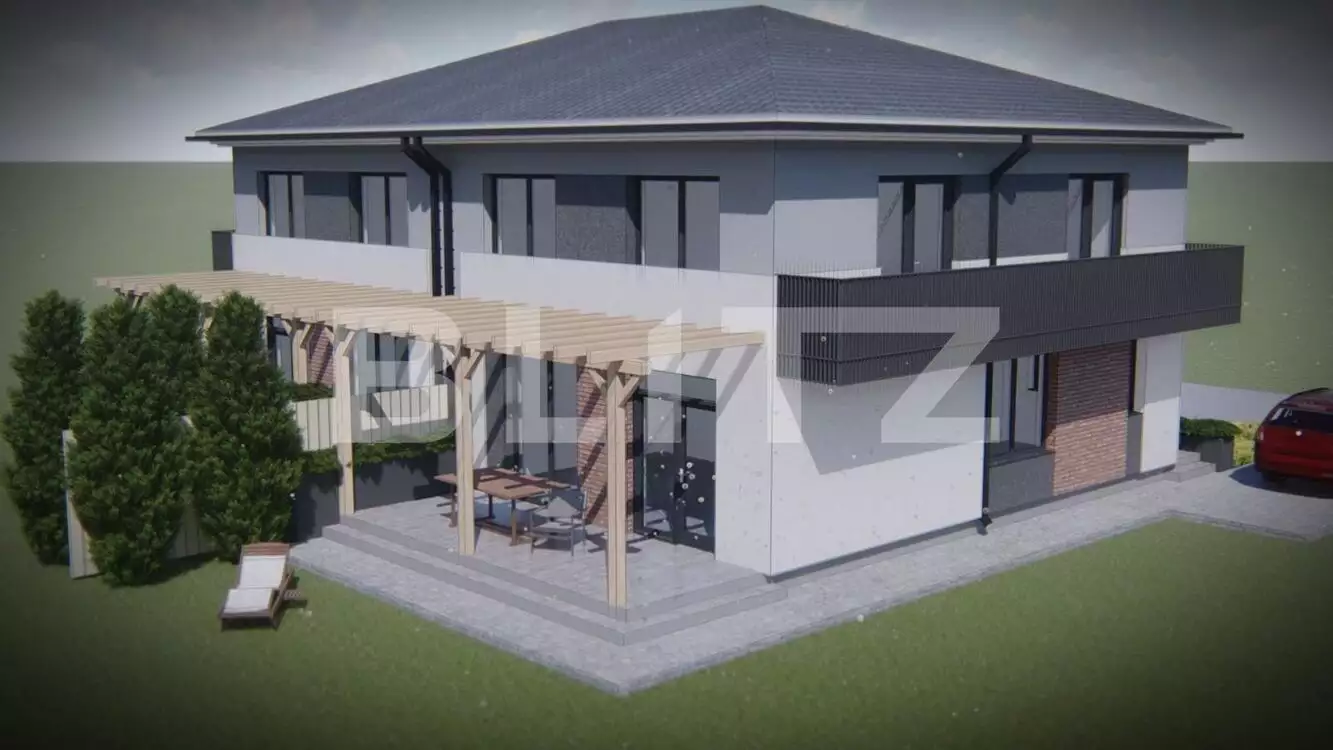 Duplex cu 4 camere si 250 mp de teren, incalzire in pardoseala in zona strazii Avram Iancu