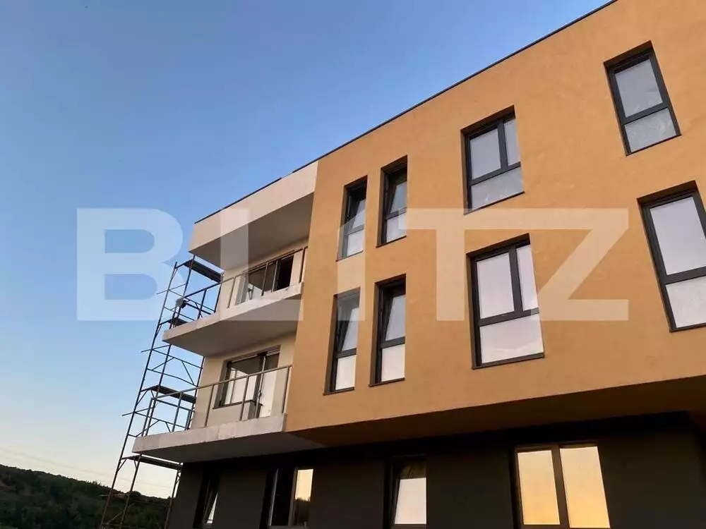 Apartament semifinisat, 3 camere, 54MP, zona Somesului