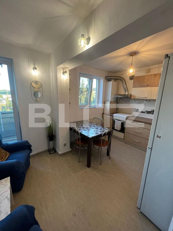 Apartament 1 cameră, 36 mp + balcon, etaj intermediar, zona Petrom 