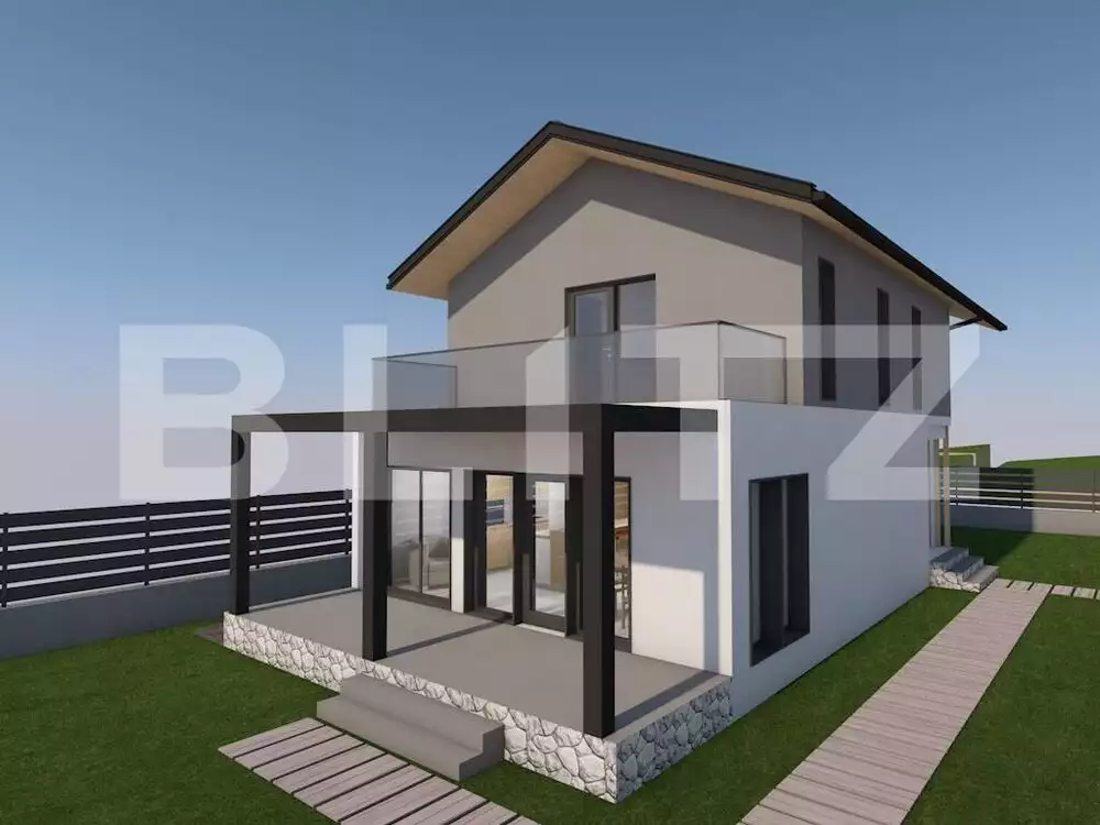 Teren pentru constructie casa cu CU de constructie , 639 mp, front 33 ml, Chinteni! - PropertyBook