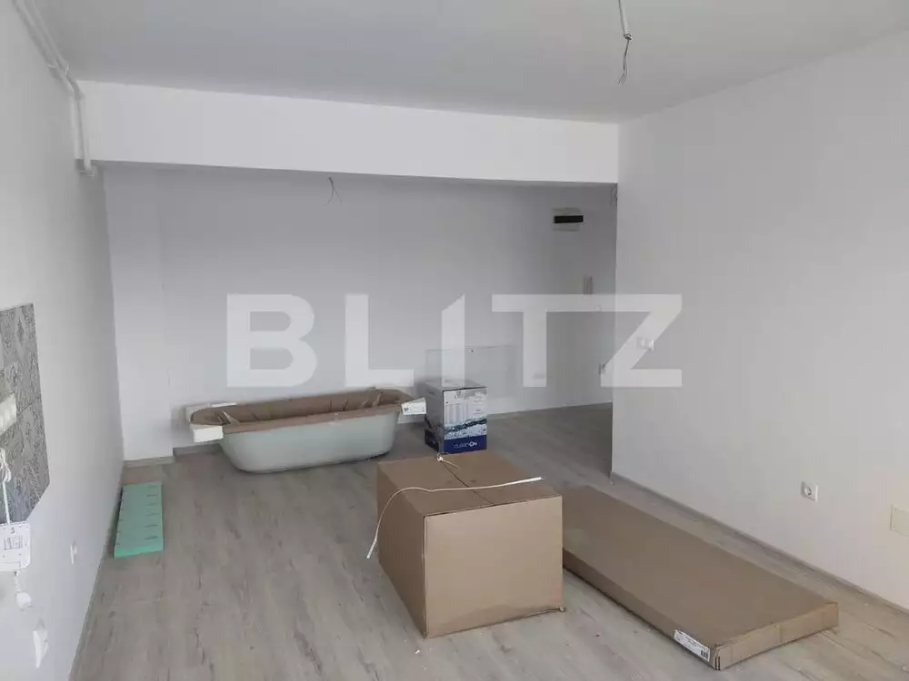 Apartament 3 camere, 58mp, semidecomandat, finalizat cu CF