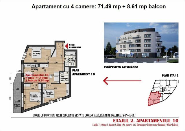 Apartament cu 4 camere in Iris bloc nou - PropertyBook