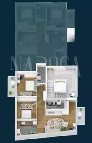 Vanzare apartament, 3 camere in Centru