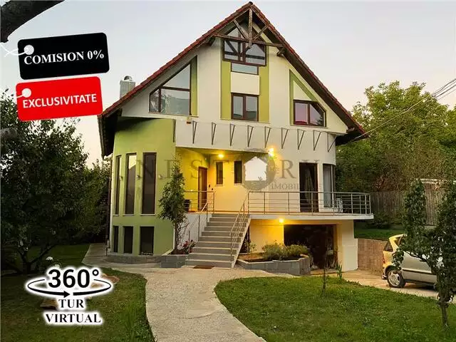 EXCLUSIVITATE! Casa individuala cu garaj pe strada Ciresilor